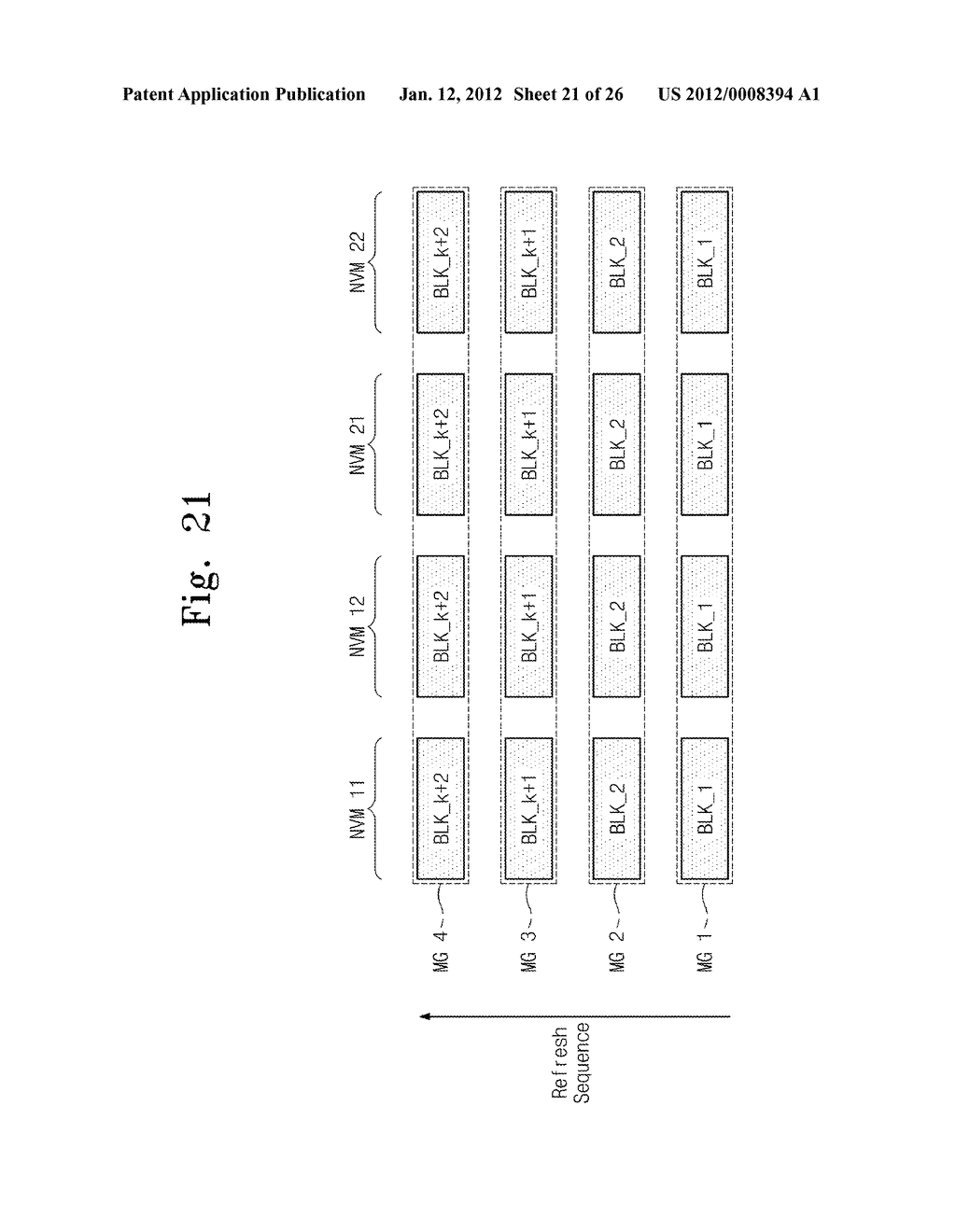 NONVOLATILE MEMORY SYSTEM AND REFRESH METHOD - diagram, schematic, and image 22