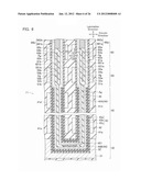 NON-VOLATILE SEMICONDUCTOR STORAGE DEVICE AND METHOD OF MANUFACTURING THE     SAME diagram and image