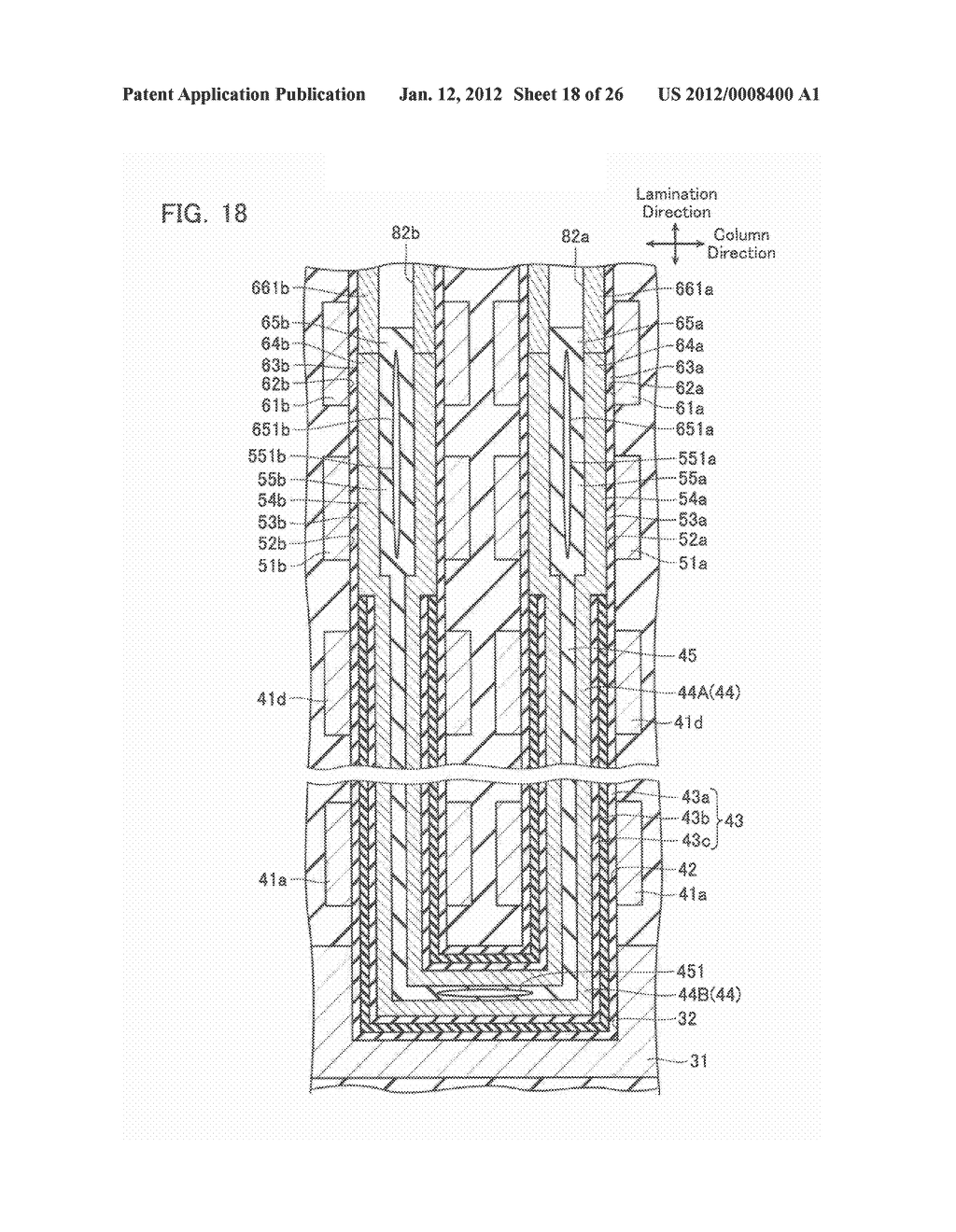 NON-VOLATILE SEMICONDUCTOR STORAGE DEVICE AND METHOD OF MANUFACTURING THE     SAME - diagram, schematic, and image 19