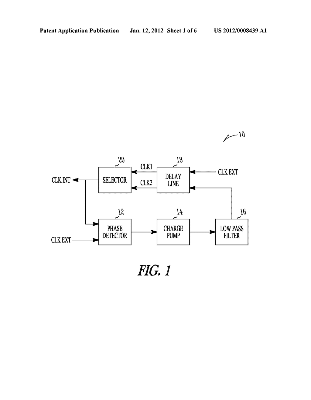 DELAY LOCKED LOOP CIRCUIT AND METHOD - diagram, schematic, and image 02