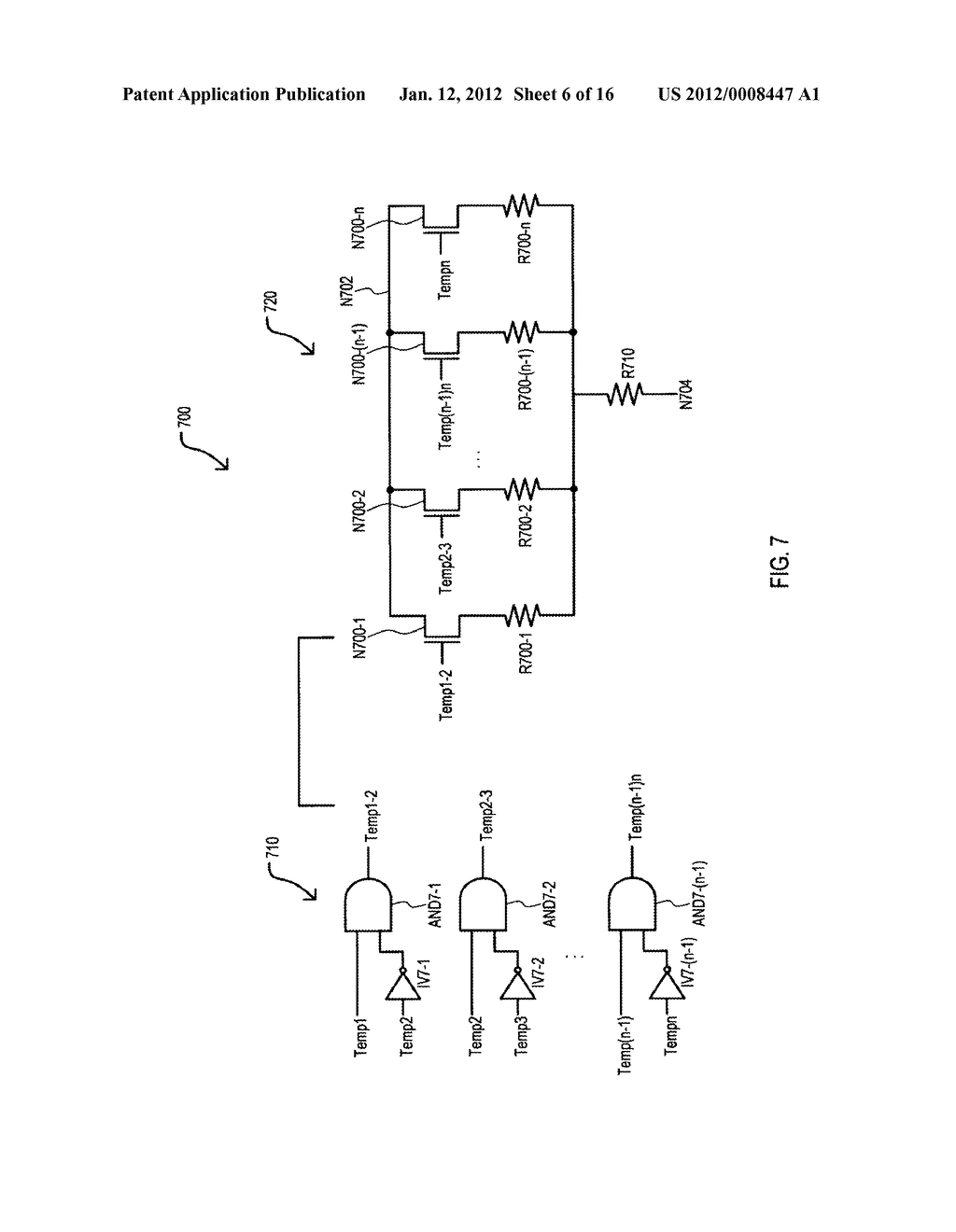 SEMICONDUCTOR DEVICE HAVING VARIABLE PARAMETER SELECTION BASED ON     TEMPERATURE - diagram, schematic, and image 07