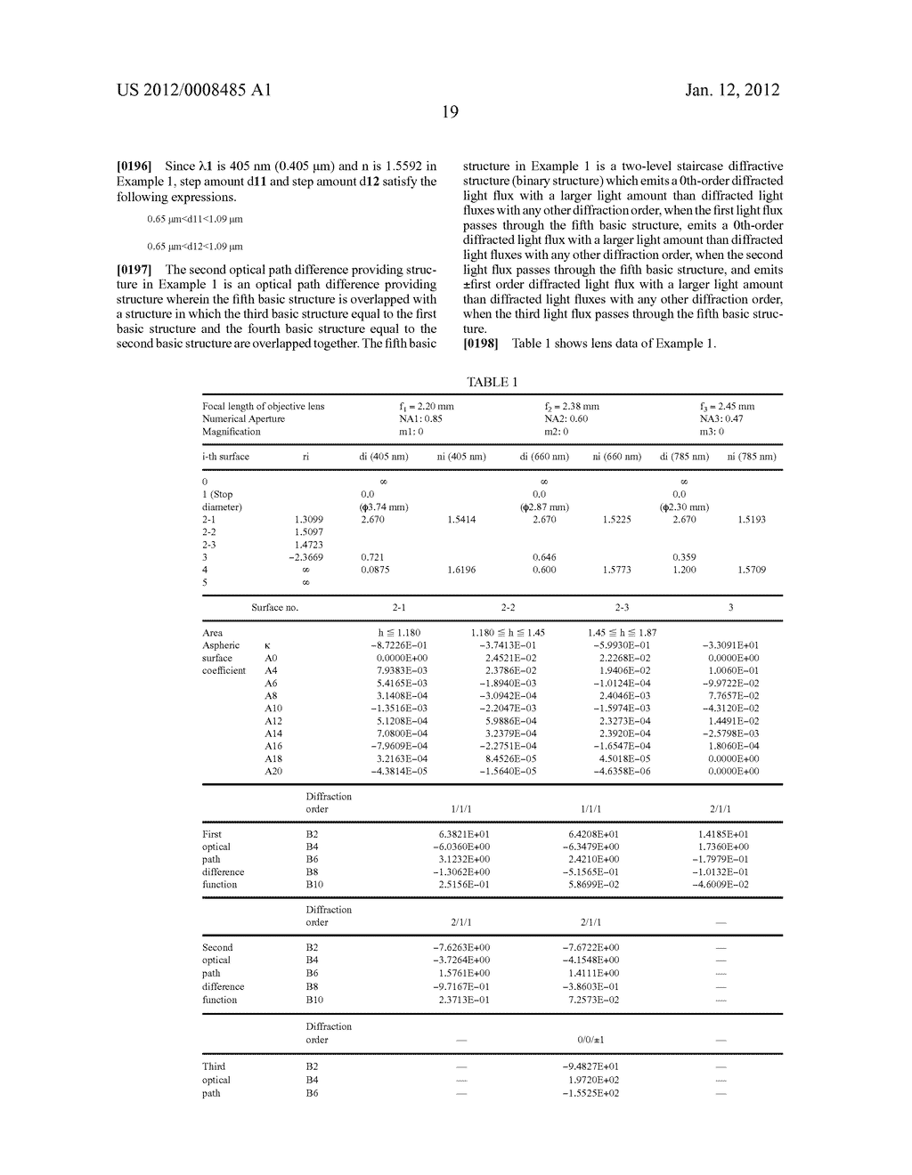 Objective Lens, Optical Pickup Apparatus, and Optical Information     Recording Reproducing Apparatus - diagram, schematic, and image 28