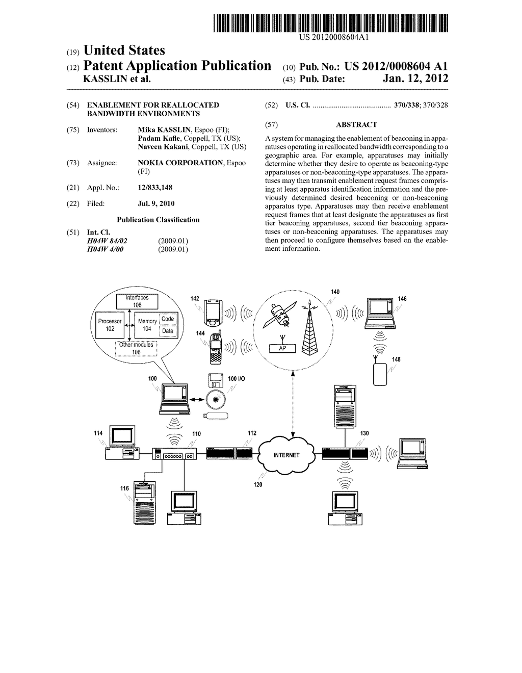 ENABLEMENT FOR REALLOCATED BANDWIDTH ENVIRONMENTS - diagram, schematic, and image 01