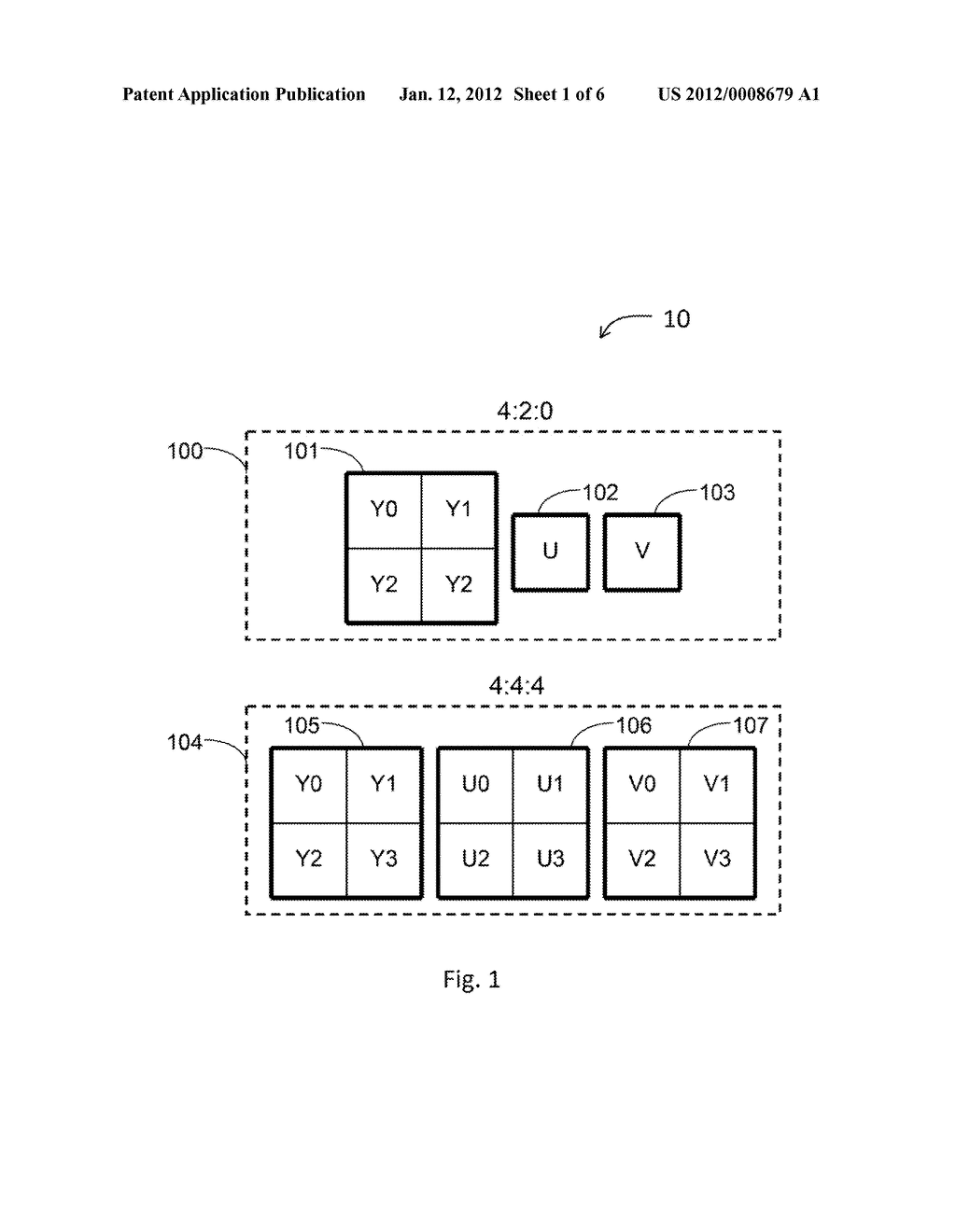 4:4:4 COLOR SPACE VIDEO WITH 4:2:0 COLOR SPACE VIDEO ENCODERS AND DECODERS     SYSTEMS AND METHODS - diagram, schematic, and image 02