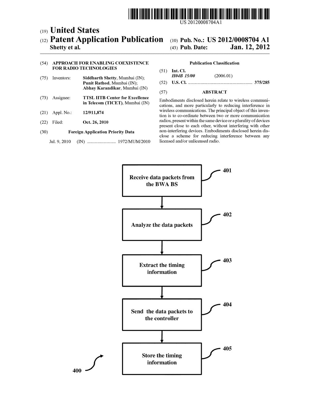 Approach for Enabling Coexistence for Radio Technologies - diagram, schematic, and image 01