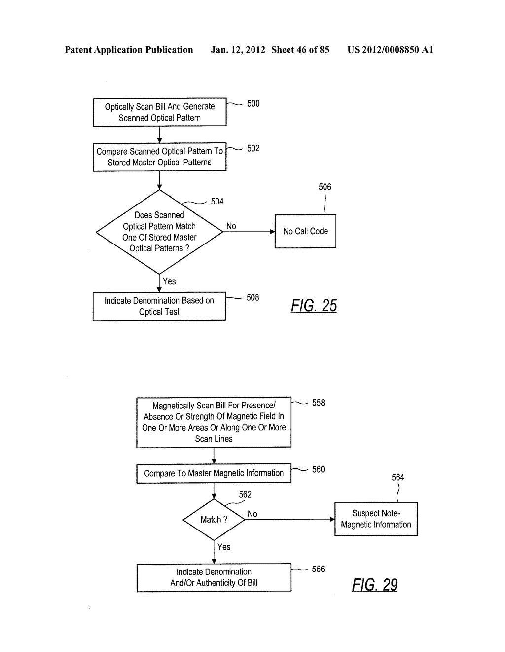 CHECK AND U.S. BANK NOTE PROCESSING DEVICE AND METHOD - diagram, schematic, and image 47