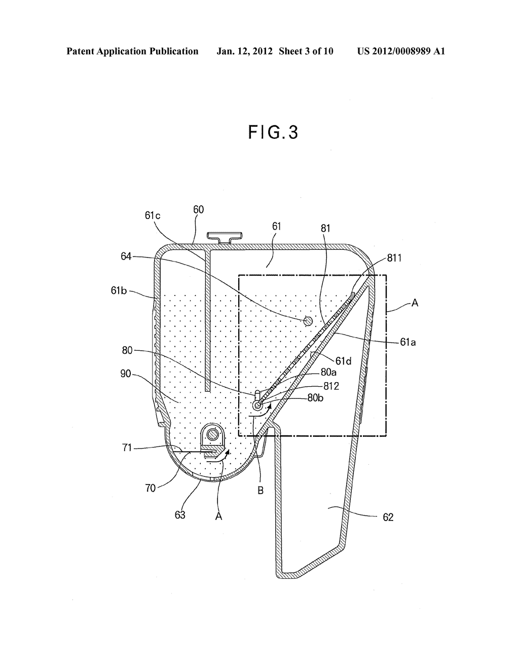 DEVELOPER STORAGE CONTAINER, IMAGE FORMING UNIT AND IMAGE FORMING     APPARATUS - diagram, schematic, and image 04