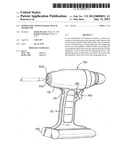 POWER TOOL WITH INTEGRAL PENCIL SHARPENER diagram and image