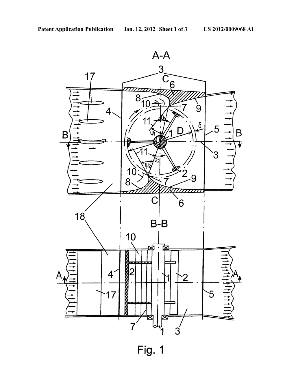 LOW-HEAD ORTHOGONAL TURBINE - diagram, schematic, and image 02