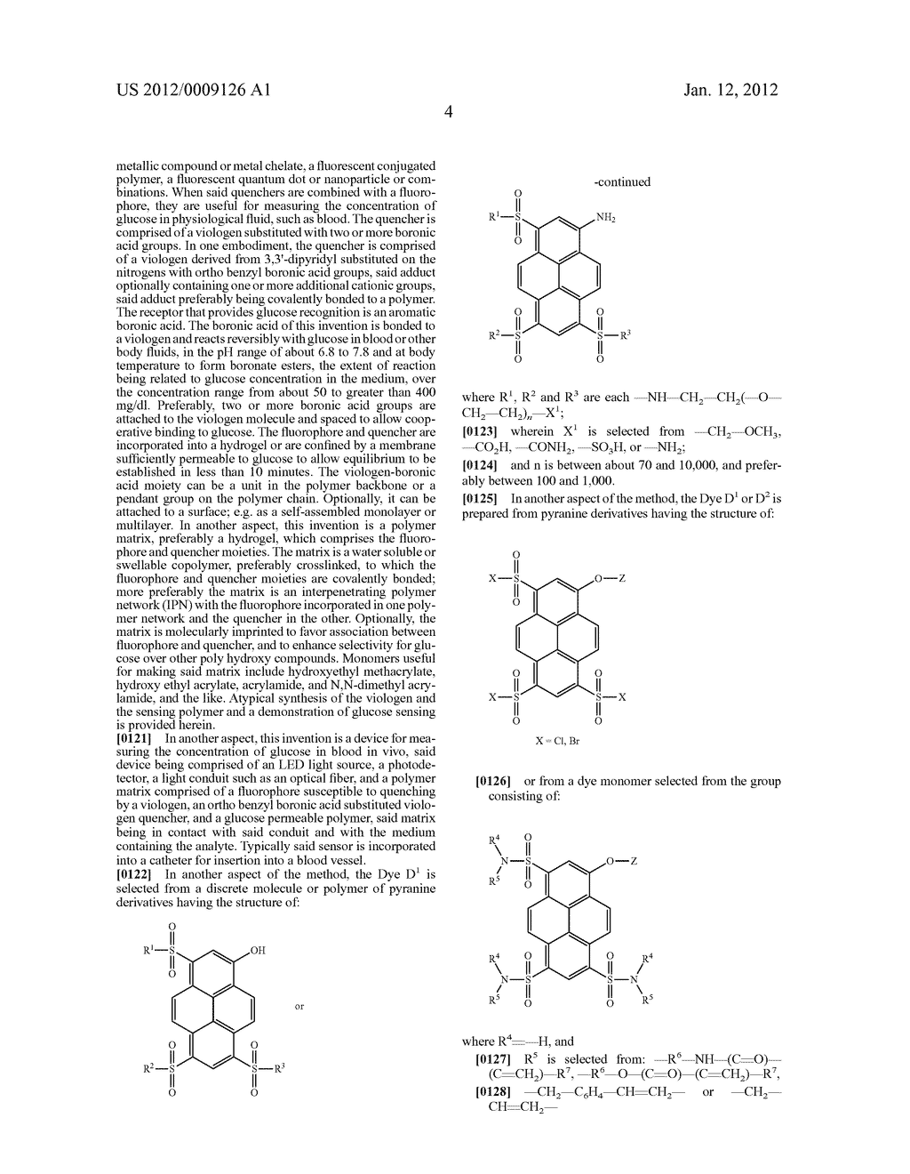 OPTICAL DETERMINATION OF GLUCOSE UTILIZING BORONIC ACID ADDUCTS - diagram, schematic, and image 29