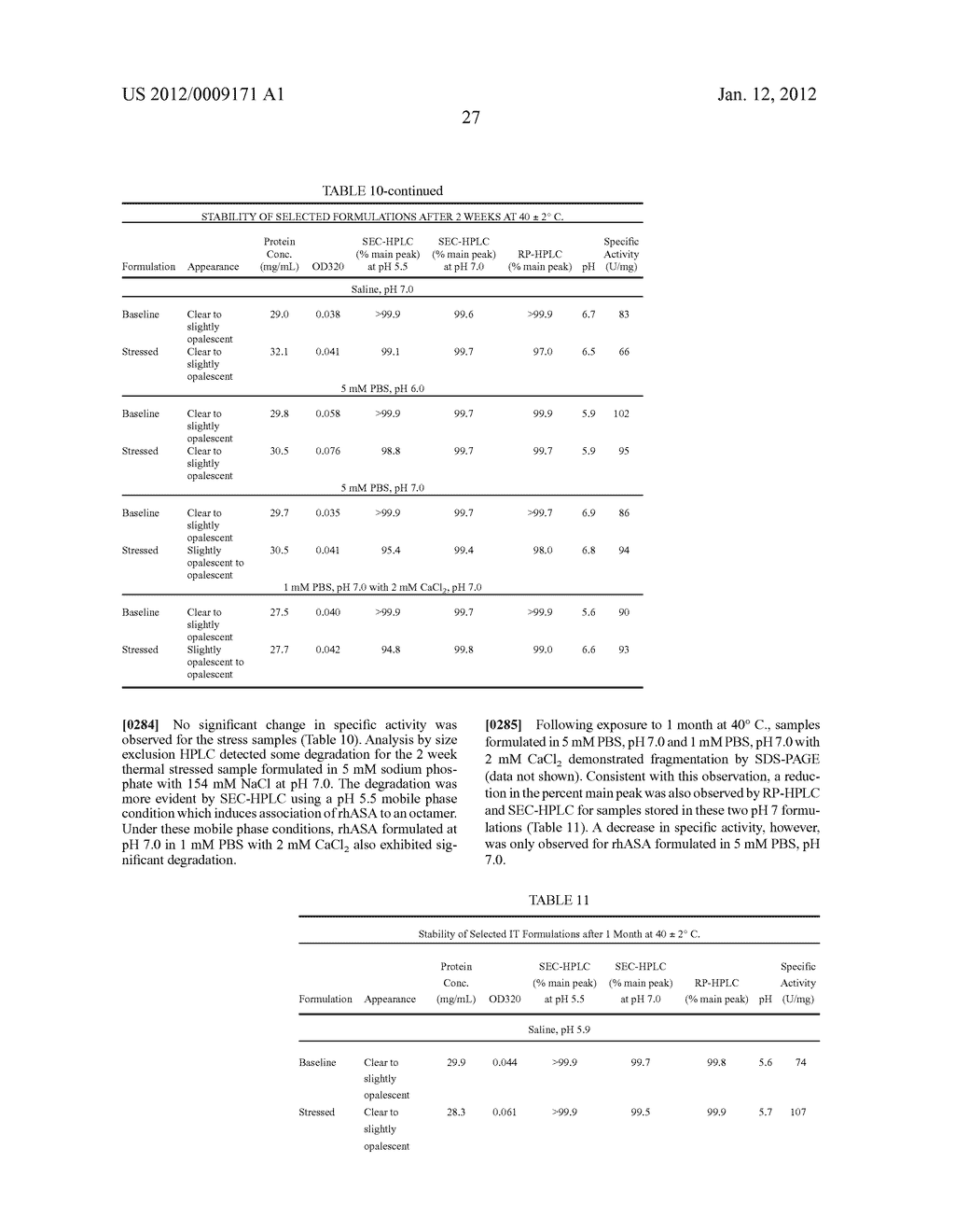 METHODS AND COMPOSITIONS FOR CNS DELIVERY OF ARYLSULFATASE A - diagram, schematic, and image 70