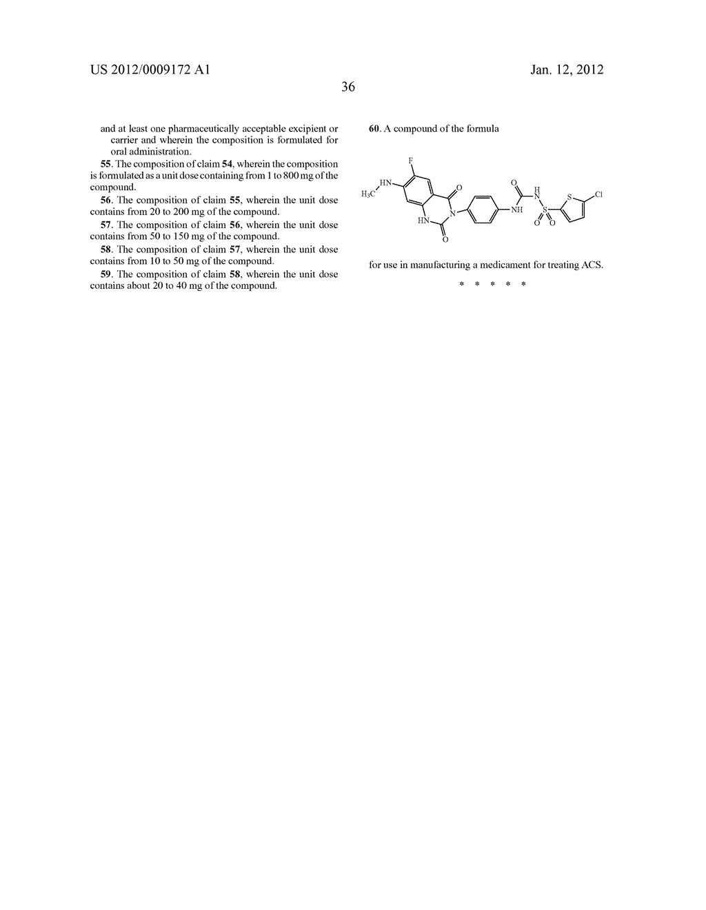 INTRAVENOUS AND ORAL DOSING OF A DIRECT-ACTING AND REVERSIBLE P2Y12     INHIBITOR - diagram, schematic, and image 72