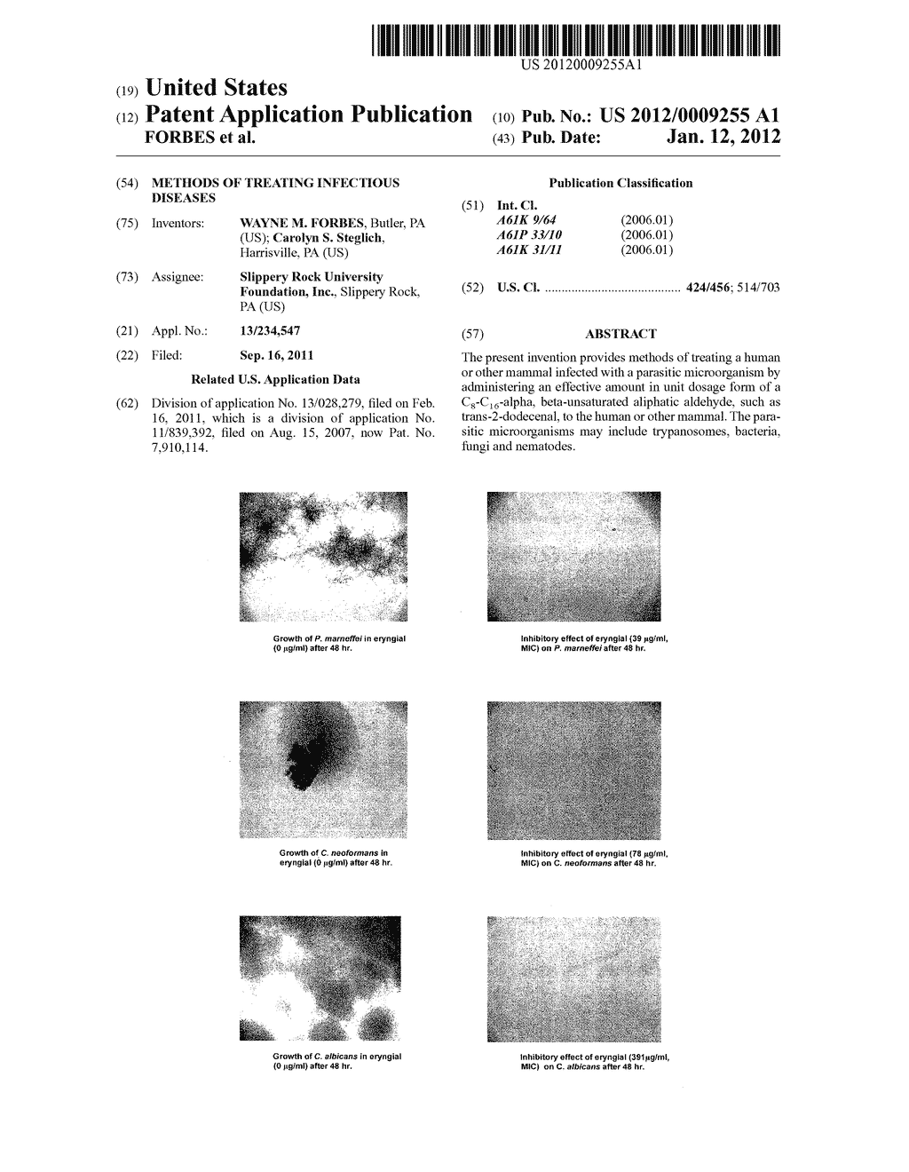 METHODS OF TREATING INFECTIOUS DISEASES - diagram, schematic, and image 01