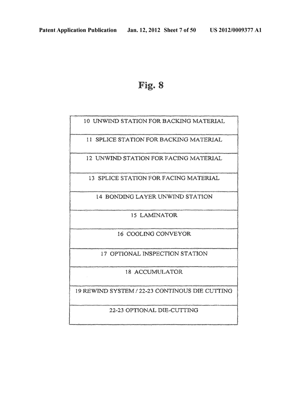 RECYCLABLE SURFACE COVERING AND METHOD AND SYSTEM FOR MANUFACTURING A     RECYCLABLE SURFACE COVERING - diagram, schematic, and image 08