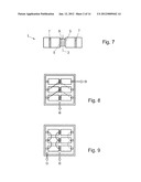 ARRANGEMENT OF BATTERY POLES OF AN ELECTRIC ENERGY ACCUMULATOR diagram and image