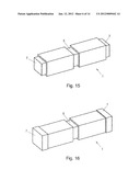 ARRANGEMENT OF BATTERY POLES OF AN ELECTRIC ENERGY ACCUMULATOR diagram and image