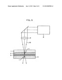 LASER MARKING HOLOGRAM HAVING A VOLUME HOLOGRAM WITH INTERFERENCE FRINGES     USING SELECTIVE IRRADIATION diagram and image