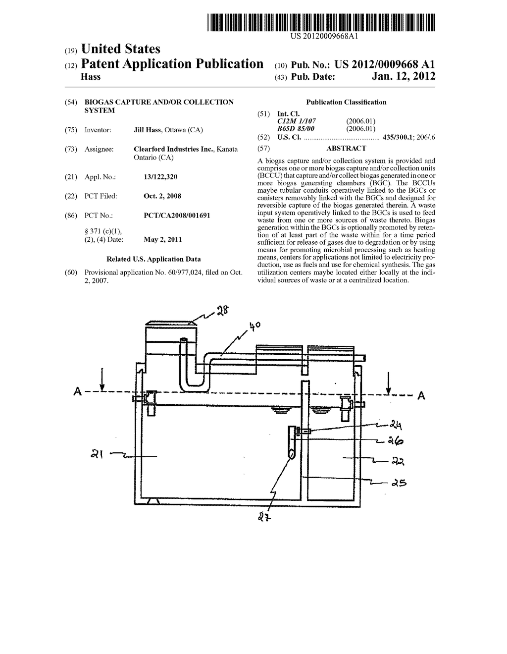 Biogas Capture and/or Collection System - diagram, schematic, and image 01