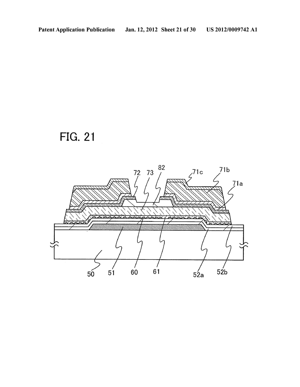 Thin Film Transistor, Display Device Having Thin Film Transistor, And     Method For Manufacturing The Same - diagram, schematic, and image 22