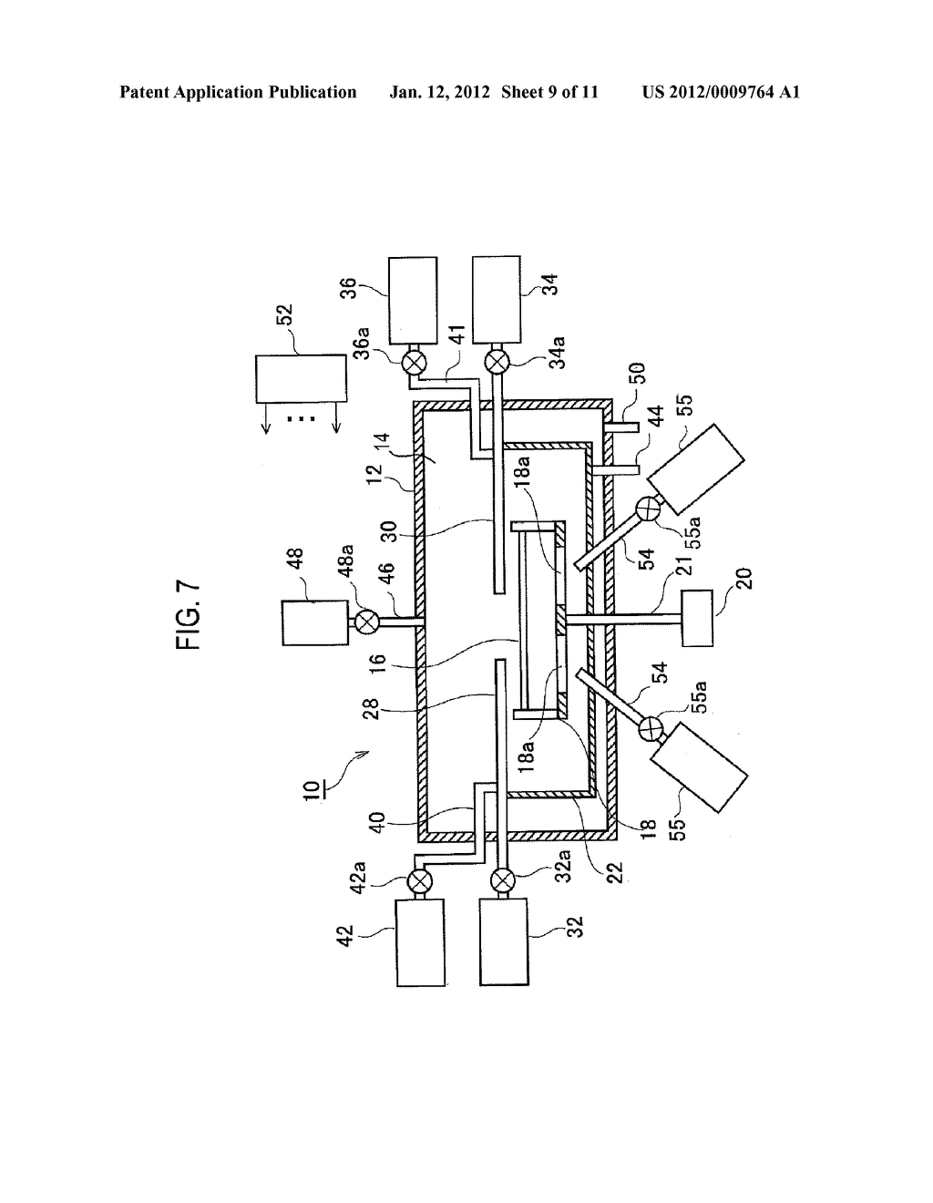 METHOD OF MANUFACTURING A SEMICONDUCTOR DEVICE AND SUBSTRATE PROCESSING     APPARATUS - diagram, schematic, and image 10