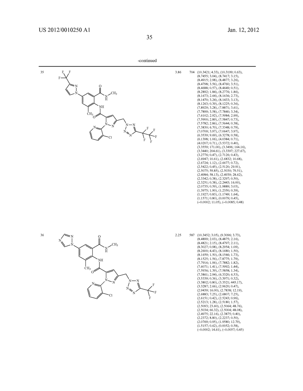 Anthranilamide derivatives as pesticides - diagram, schematic, and image 36