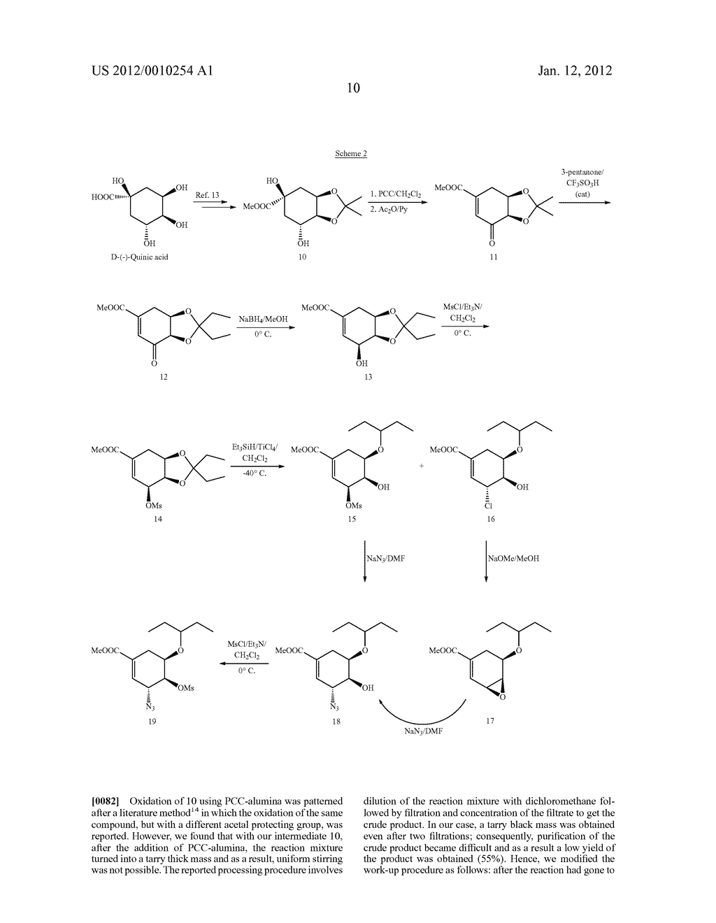 COMPOUNDS AND METHODS FOR TREATMENT OF INFLUENZA - diagram, schematic, and image 12
