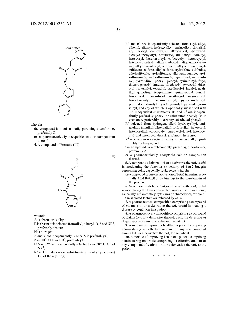 Compounds and Methods for Regulating Integrins - diagram, schematic, and image 47