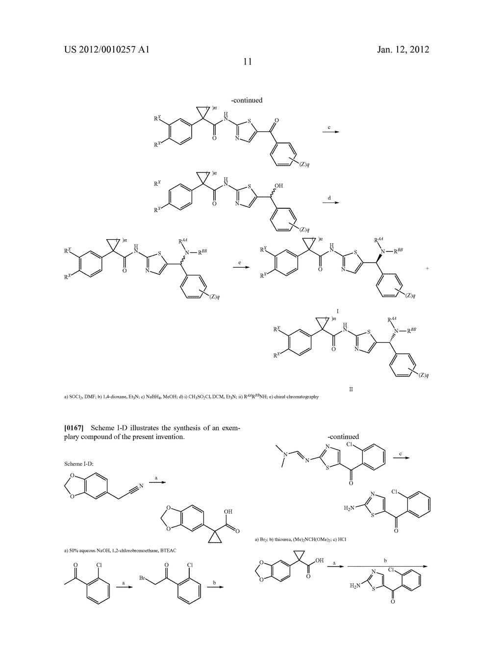 MODULATORS OF CYSTIC FIBROSIS TRANSMEMBRANE CONDUCTANCE REGULATOR - diagram, schematic, and image 12