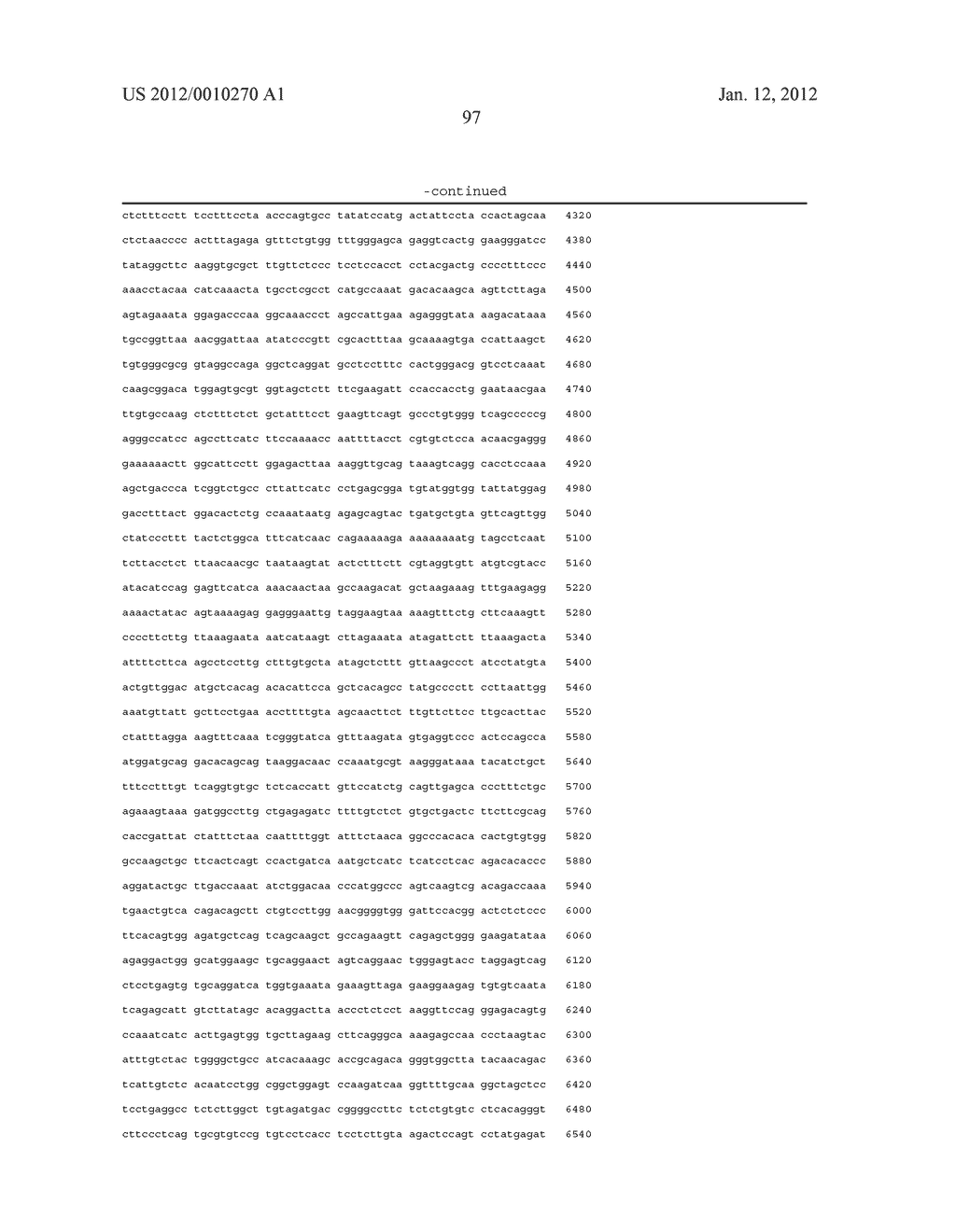 ISOLATED GENOMIC POLYNUCLEOTIDE FRAGMENTS FROM THE p15 REGION OF     CHROMOSOME 11 ENCODING HUMAN TUMOR SUPPRESSING SUBTRANSFERABLE CANDIDATE     6 (TSSC6) - diagram, schematic, and image 98