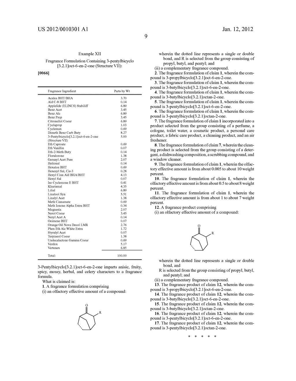 ORGANOLEPTIC COMPOUNDS - diagram, schematic, and image 10