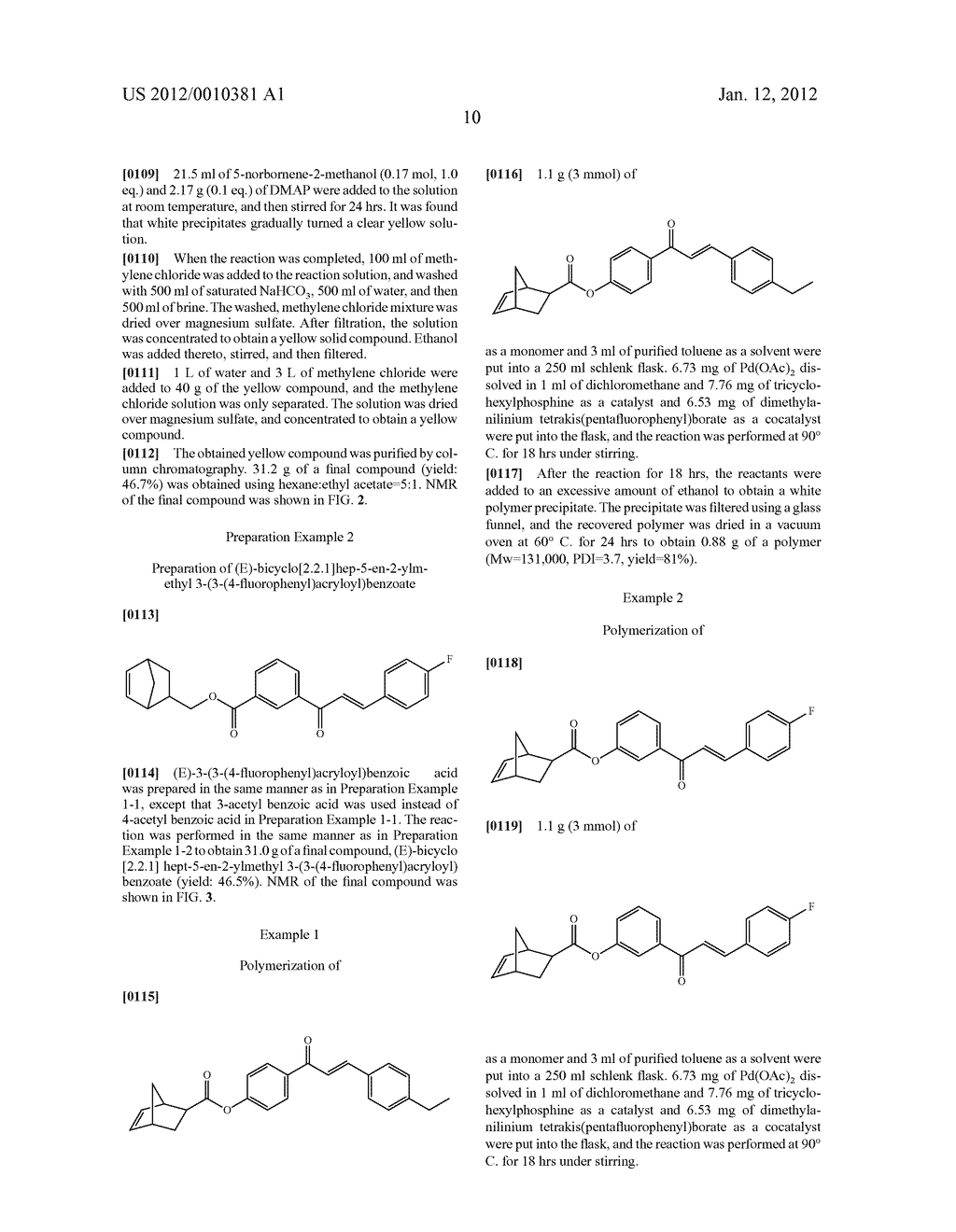 COMPOUND HAVING PHOTOREACTIVE FUNCTIONAL GROUP, PHOTOREACTIVE POLYMER, AND     ALIGNMENT FILM COMPRISING THE SAME - diagram, schematic, and image 14