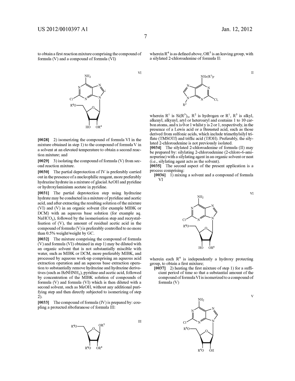 Preparation of     2-chloro-9-(2'-deoxy-2'-fluoro-Beta-D-arabinofuranosyl)-adenine - diagram, schematic, and image 08