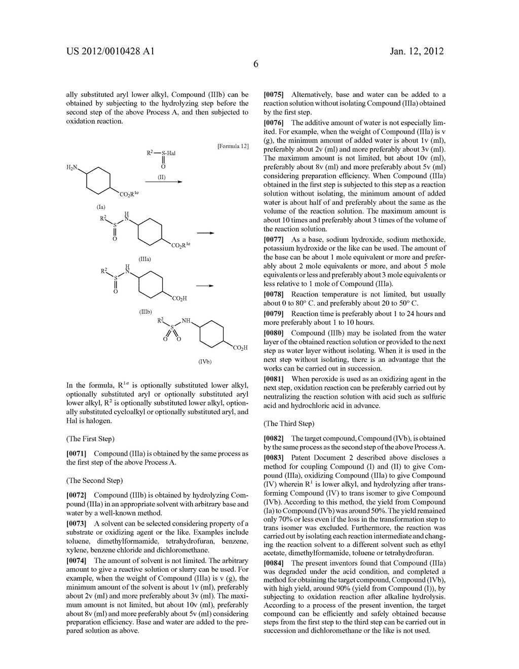 PROCESS FOR THE PREPARATION OF SULFOMATE-CARBOXYLATE DERIVATIVES - diagram, schematic, and image 07