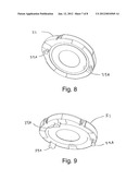 ACCESS DEVICE WITH TWIST LOCKING REMOVABLE CAP diagram and image