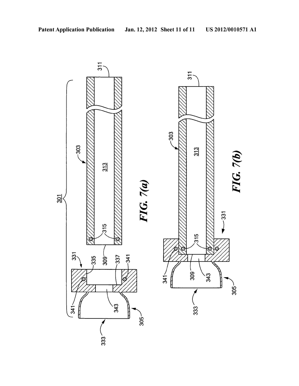 CATHETER ASSEMBY AND METHOD FOR INTERNALLY ANCHORING A CATHETER IN A     PATIENT - diagram, schematic, and image 12