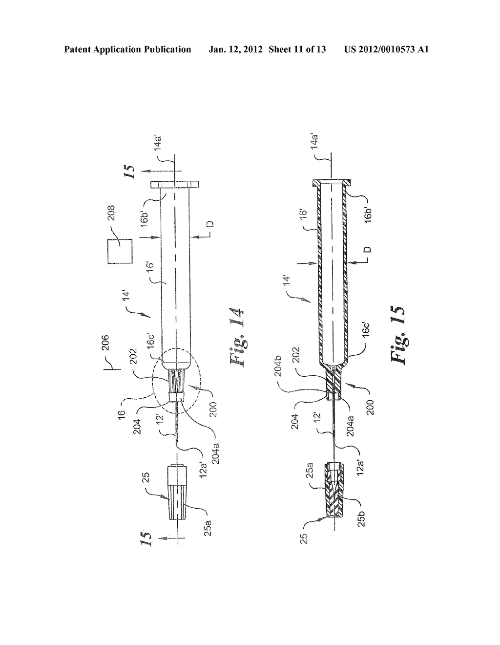 Syringe with Co-Molded Hub and Cannula - diagram, schematic, and image 12