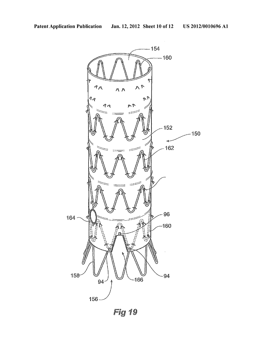 THORACIC DEPLOYMENT DEVICE AND STENT GRAFT - diagram, schematic, and image 11