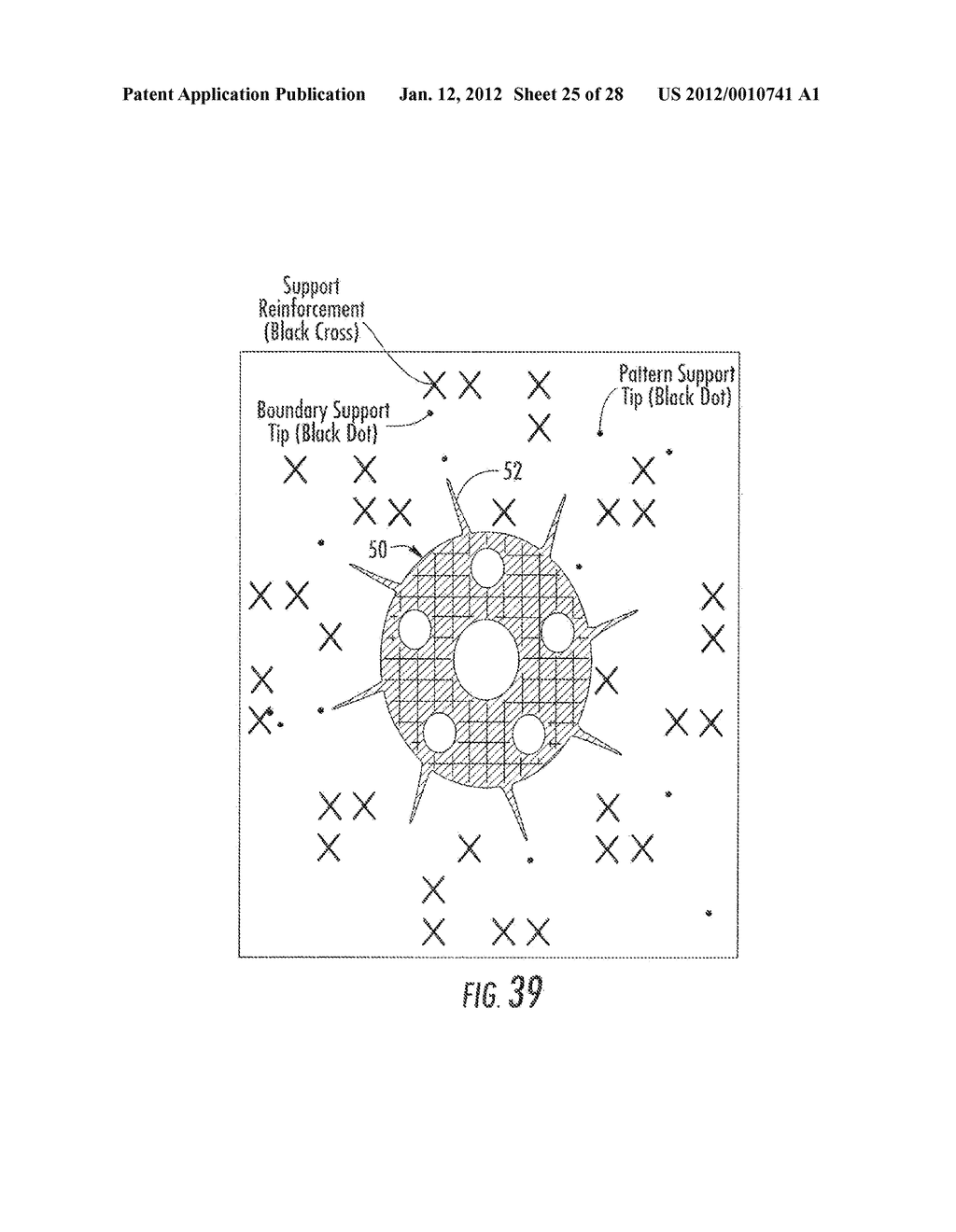 Region-Based Supports for Parts Produced by Solid Freeform Fabrication - diagram, schematic, and image 26