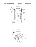 METHOD FOR LOCATING THE POSITION OF THE WHEELS OF A VEHICLE diagram and image