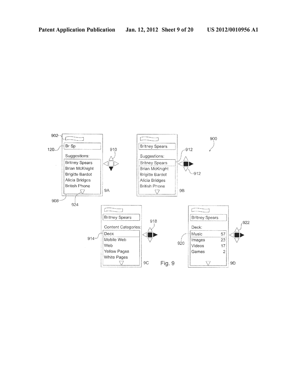 SYSTEM FOR TARGETING ADVERTISING CONTENT TO A PLURALITY OF MOBILE     COMMUNICATION FACILITIES - diagram, schematic, and image 10