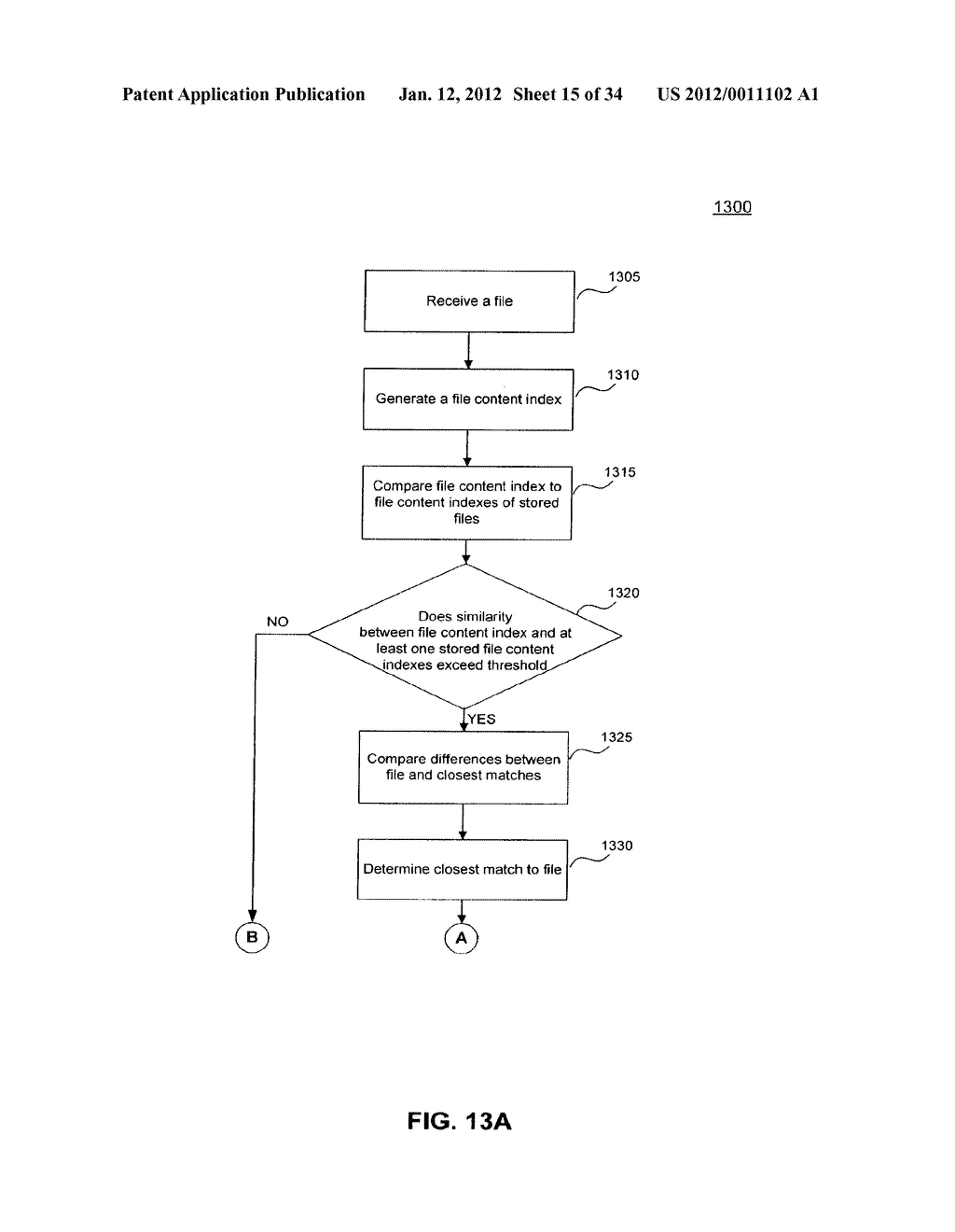 Information Source Agent and Computer Program Product for Distributed Data     Storage and Management Using Content Signatures - diagram, schematic, and image 16