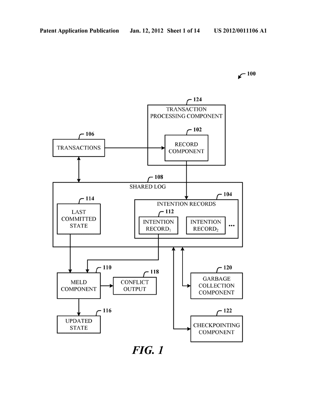 SHARED LOG-STRUCTURED MULTI-VERSION TRANSACTIONAL DATASTORE WITH METADATA     TO ENABLE MELDING TREES - diagram, schematic, and image 02