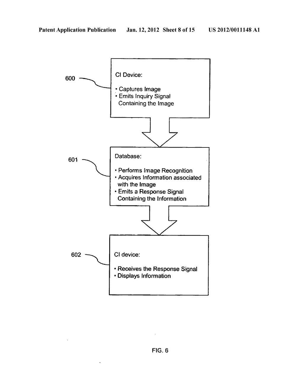 SYSTEM AND METHOD FOR ACCESSING ELECTRONIC DATA VIA AN IMAGE SEARCH ENGINE - diagram, schematic, and image 09