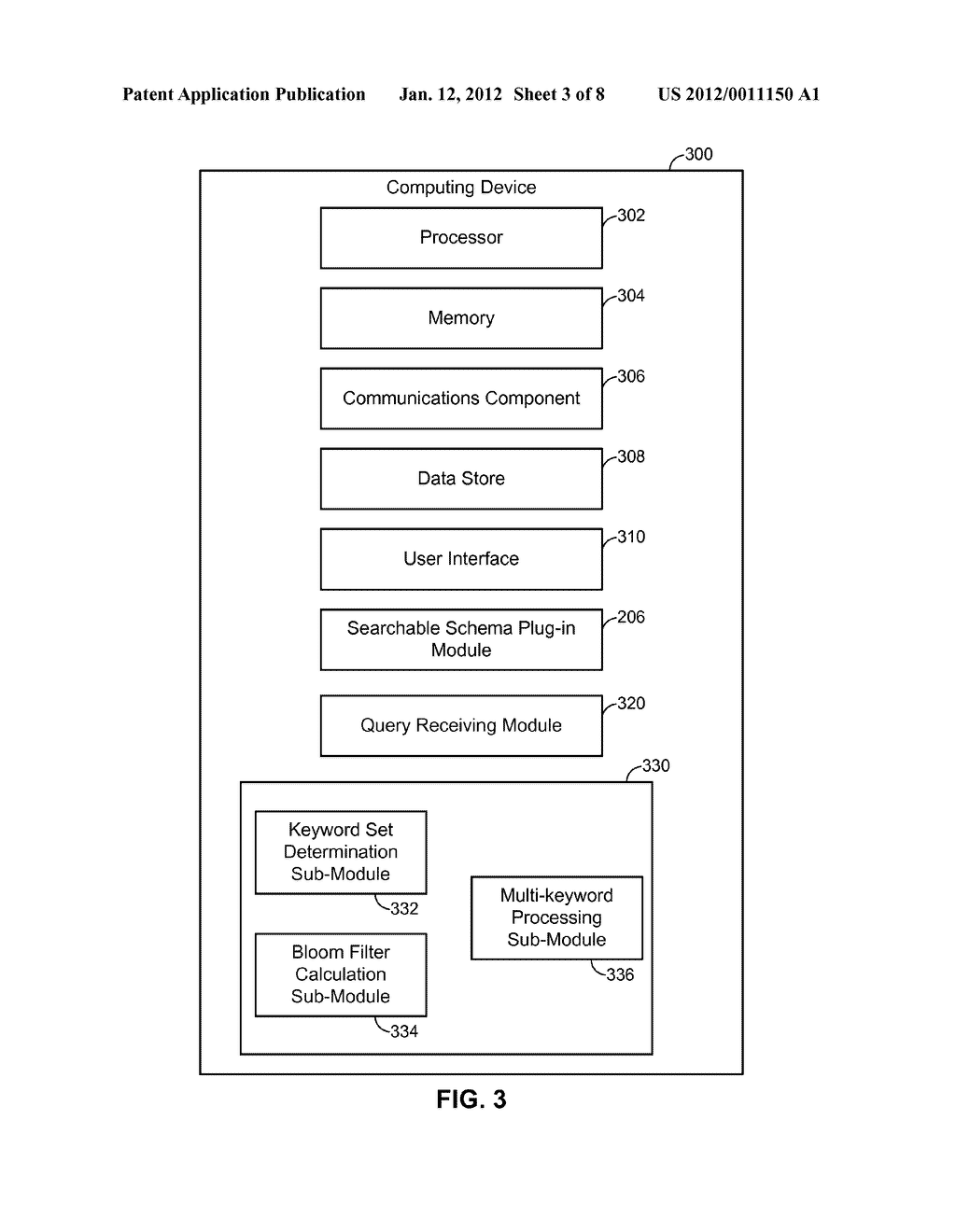 Methods and Apparatus for Efficiently Processing Multiple Keyword Queries     on a Distributed Network - diagram, schematic, and image 04