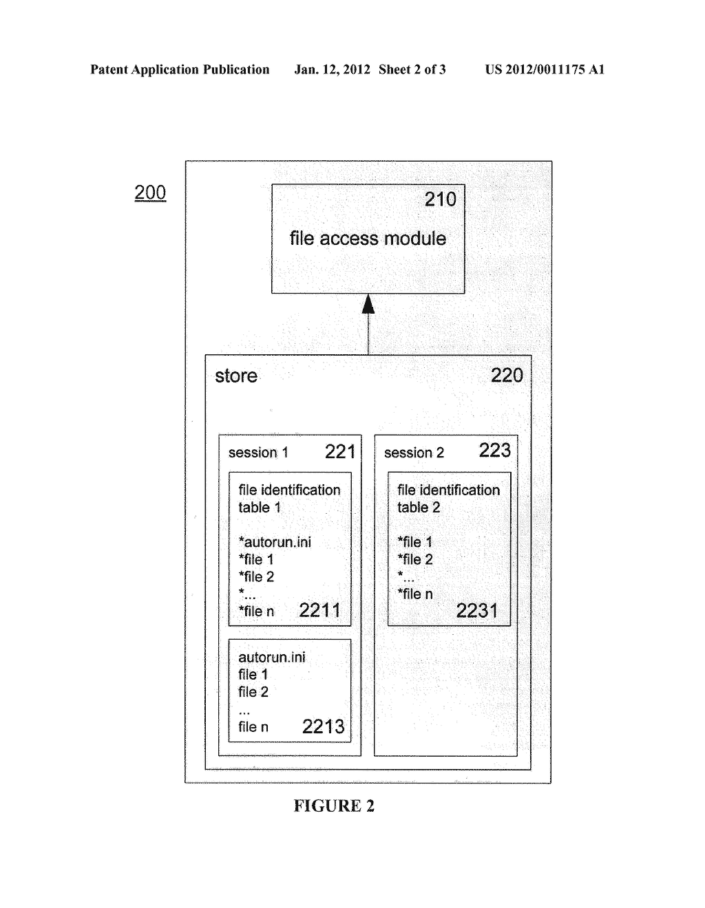 SELECTIVE FILE PROVISIONING DEPENDING ON MODE OF OPERATION OF AN     ELECTRONIC DEVICE CAPABLE OF ASSUMING A PLURALITY OF OPERATING MODES - diagram, schematic, and image 03