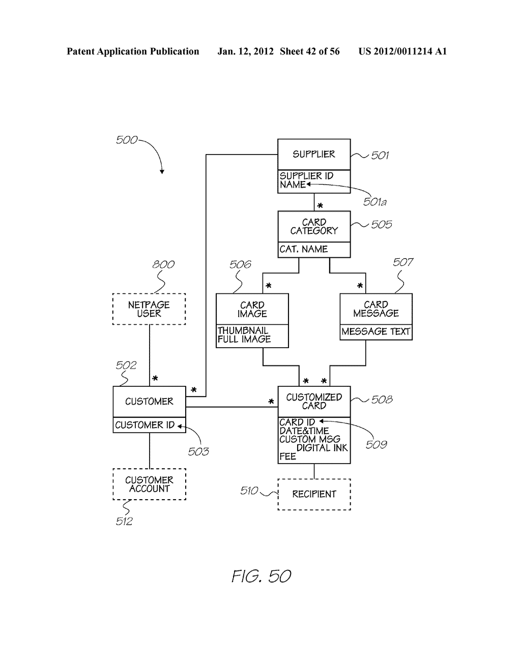 METHOD OF DELIVERING ELECTRONIC GREETING CARD - diagram, schematic, and image 43