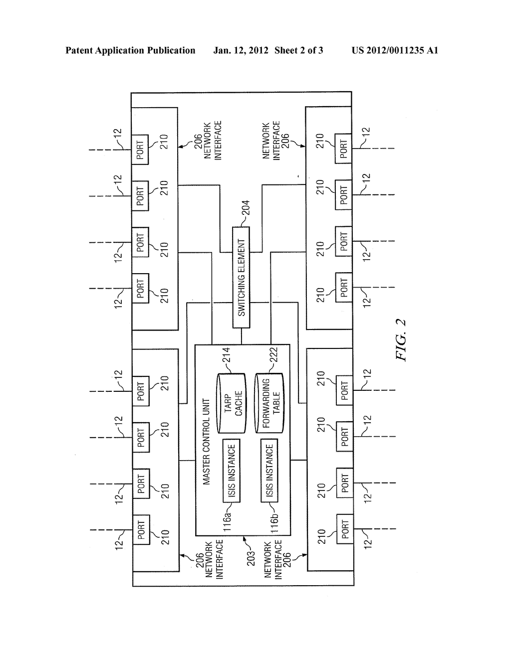 Systems and Methods for Implementing Multiple ISIS Routing Instances on a     Network Element - diagram, schematic, and image 03