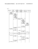 Method and system for transmitting large message mode converged IP     messaging diagram and image