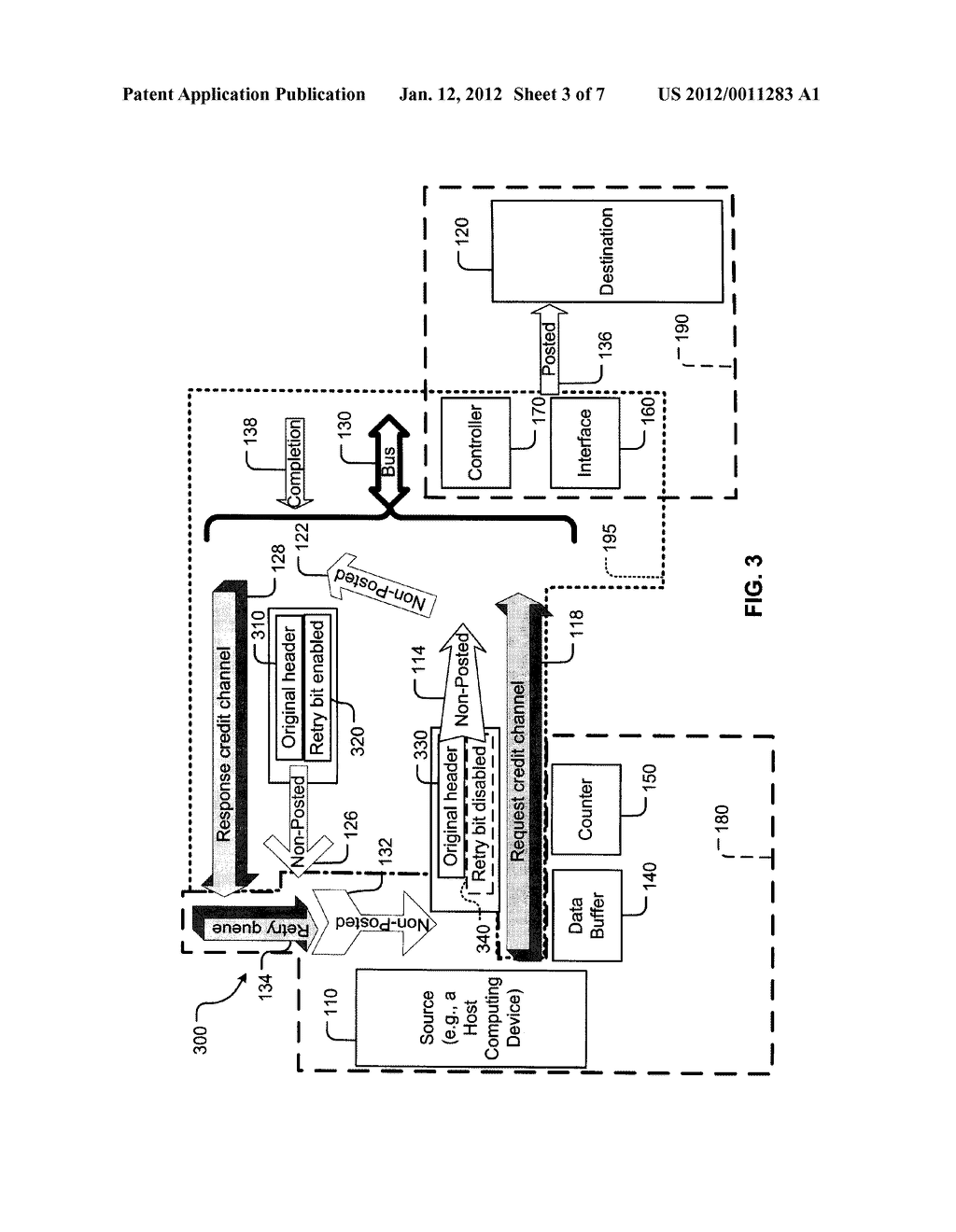 Transmitting Retry Request Associated With Non-Posted Command Via Response     Credit Channel - diagram, schematic, and image 04