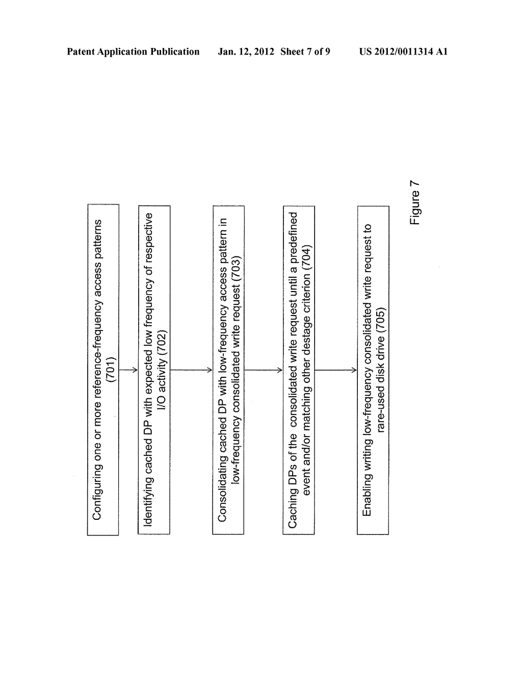 STORAGE SYSTEM WITH REDUCED ENERGY CONSUMPTION AND METHOD OF OPERATING     THEREOF - diagram, schematic, and image 08